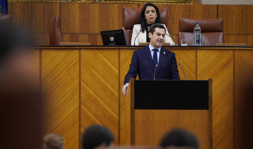 Moreno invita a la sociedad a una gran alianza para la recuperación económica y social de Andalucía
