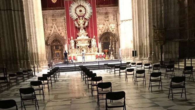 Así se prepara la Catedral para su reapertura