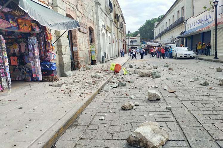 Un fuerte terremoto sacude México