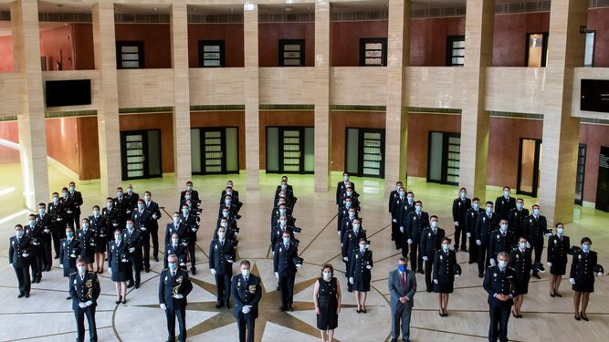 Juran su cargo 58 nuevos policías nacionales tras acabar su formación en Ávila