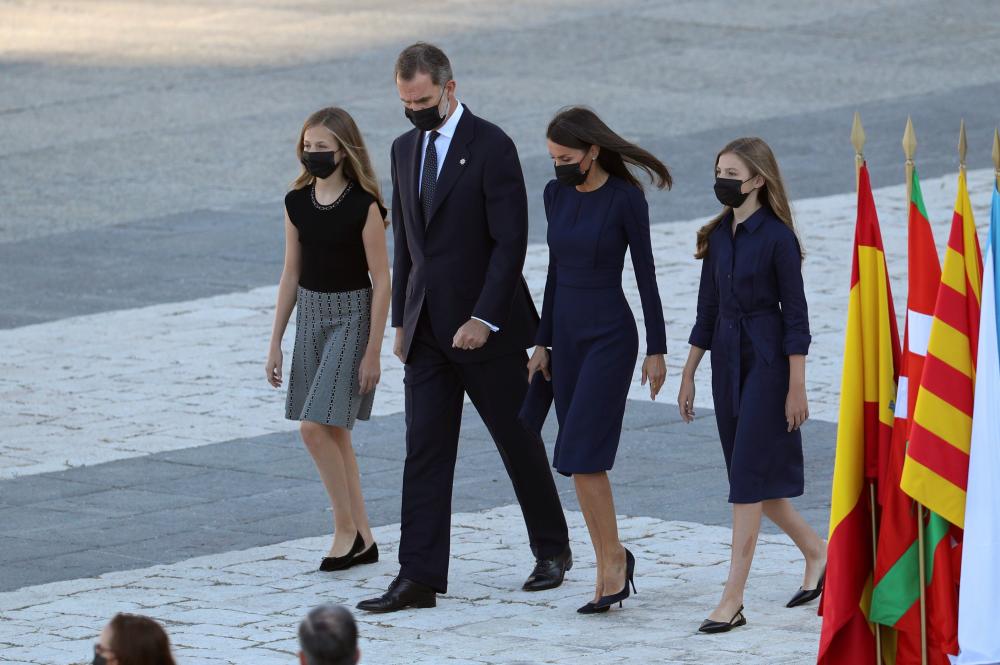 Así fue el homenaje de Estado por las víctimas de la Covid-19 en Madrid