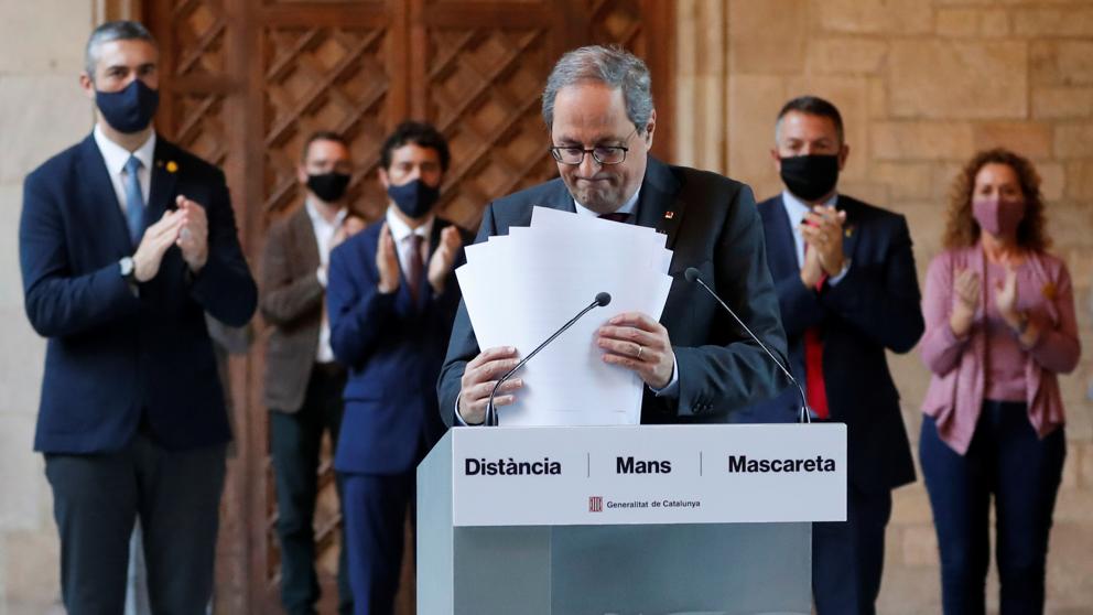 El Tribunal Supremo inhabilita a Torra por desobediencia