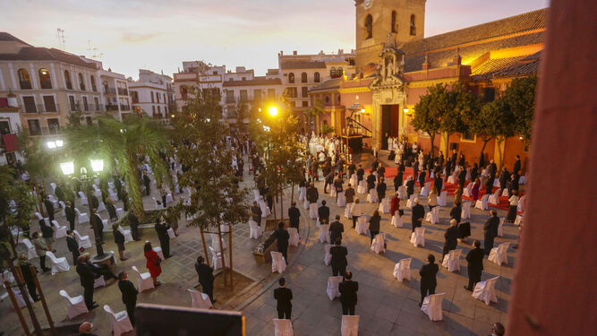 La Junta apuesta por el modelo de la misa del Gran Poder para la Semana Santa 2021