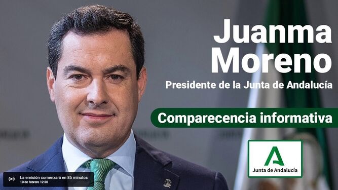 Juanma Moreno comparece para explicar las nuevas medidas contra la Covid en Andalucía, en directo