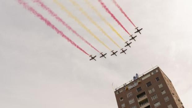 La Patrulla Águila sobrevolará Sevilla este miércoles de ‘Feria’