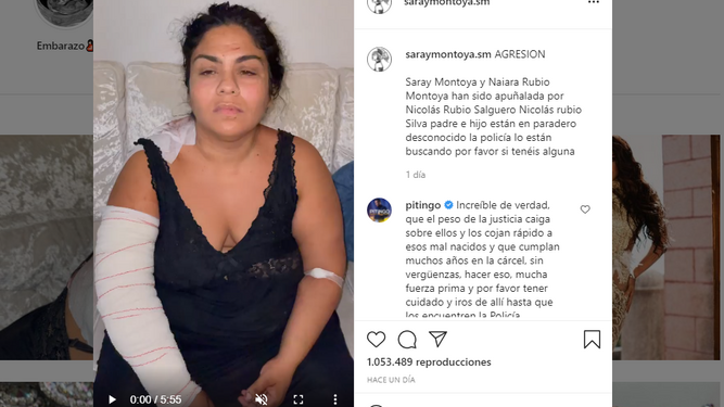 Saray Montoya, ex concursante de ‘Supervivientes’, habla tras ser brutalmente apuñalada