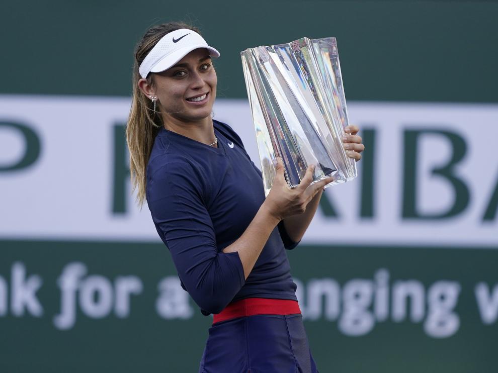 Paula Badosa gana en Indian Wells y conquista su plaza en la historia del tenis español