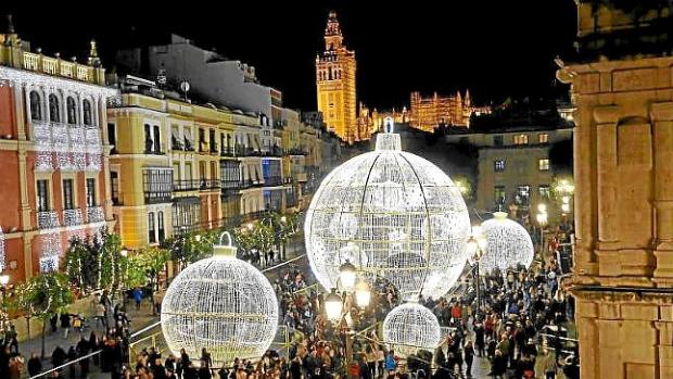 Las luces de Navidad en Sevilla se encenderán el último fin de semana de noviembre